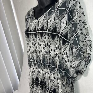 Lightweight dots womens blouse in
